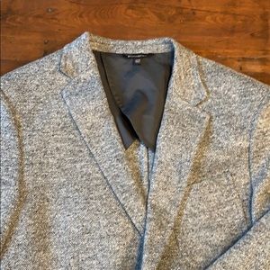 Banana Republic 42s - Slim wool knit blazer - Grey